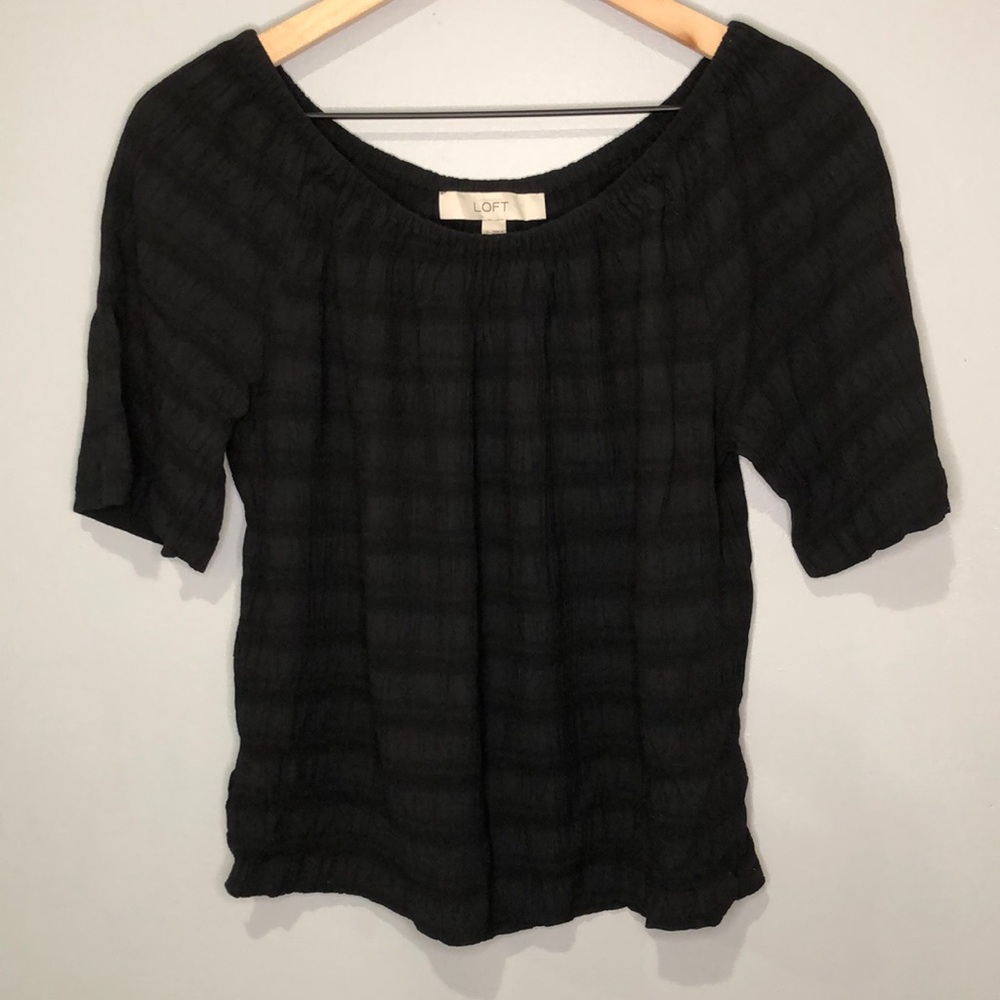 Loft Short Sleeve Blouse